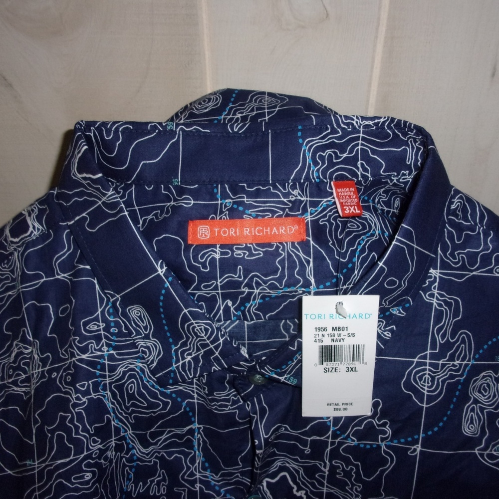 Tori Richards Hawaiian Shirt - Picture 4 of 4